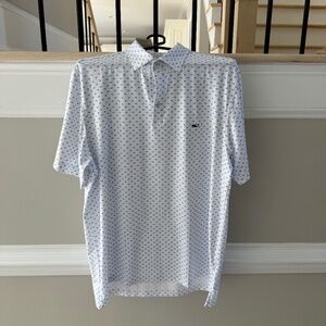 Mens Vineyard Vines On the Go Sankaty Golf Polo | Size Large